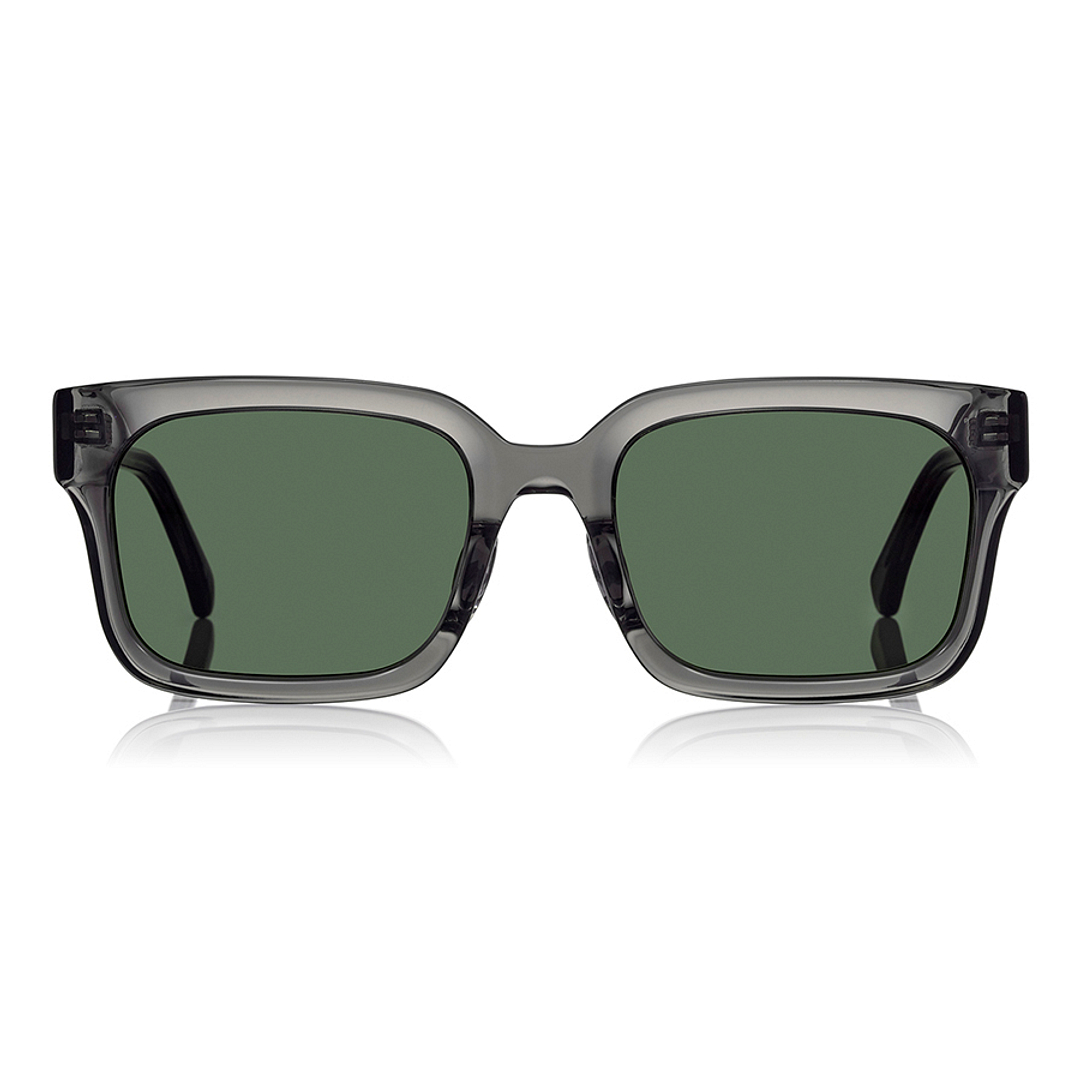 OWNDAYS | SUN Light Gray Full Rim Rectangle left side