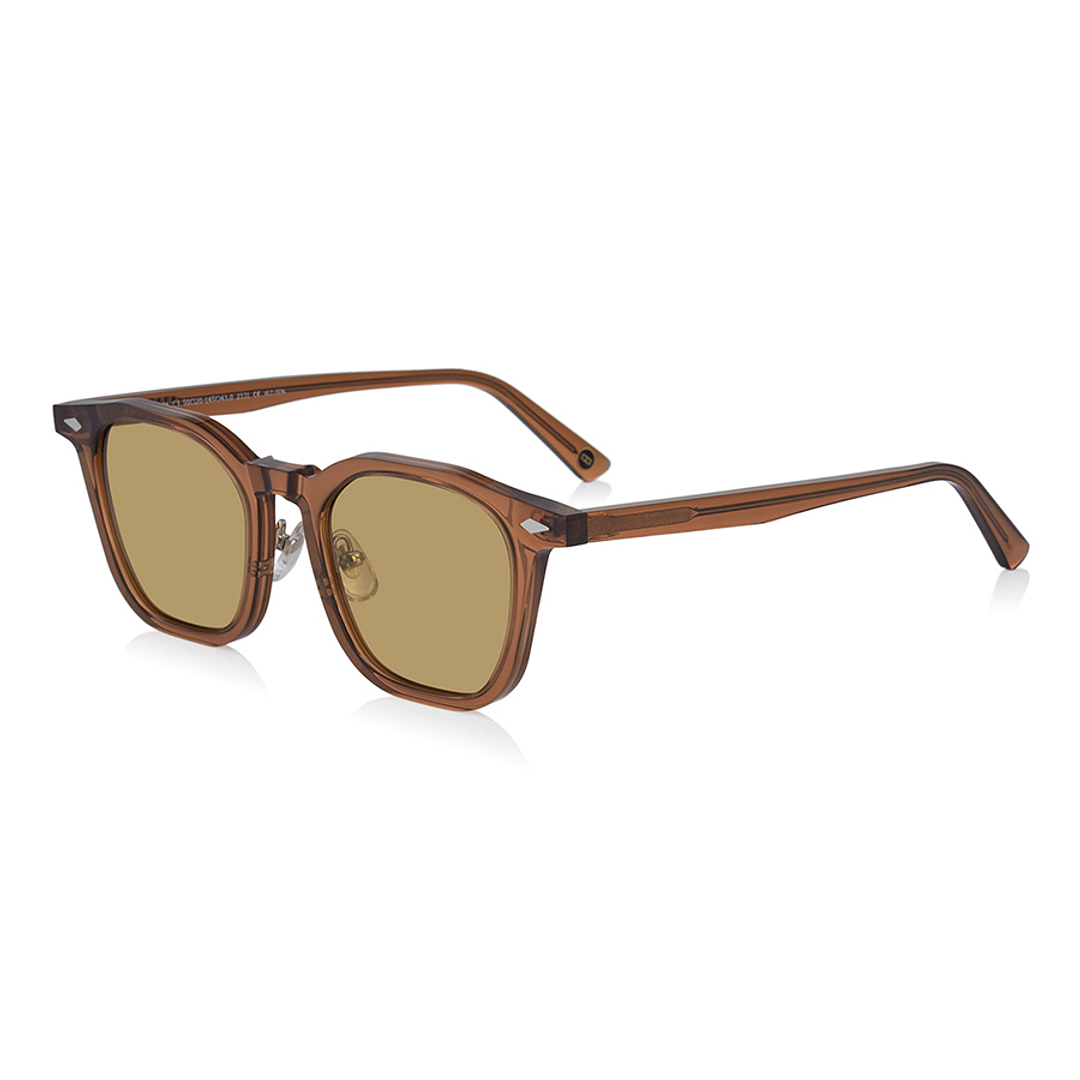 OWNDAYS | SUN Light Brown Full Rim Wellington right side