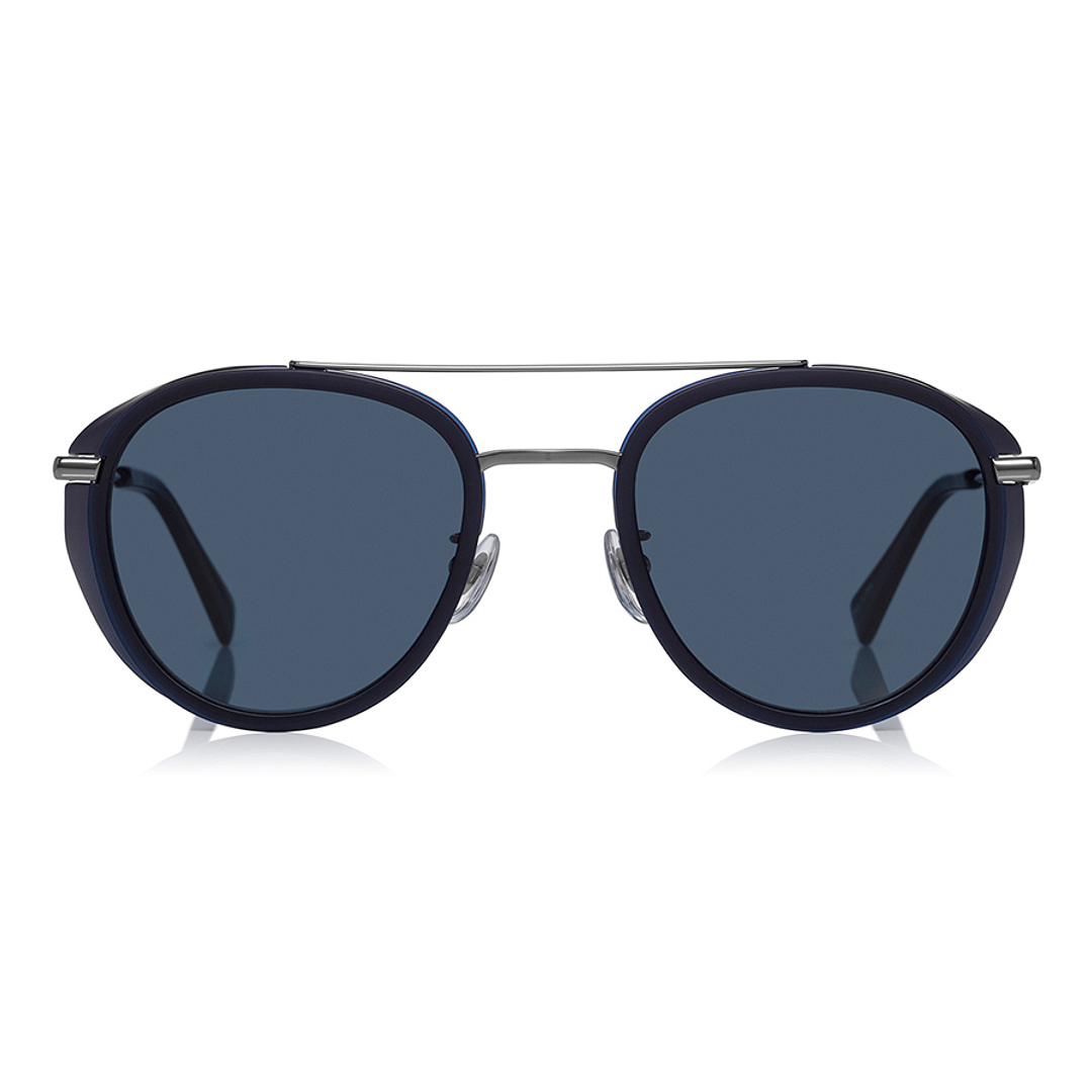 OWNDAYS | SUN Light Gray Full Rim Teardrop left side