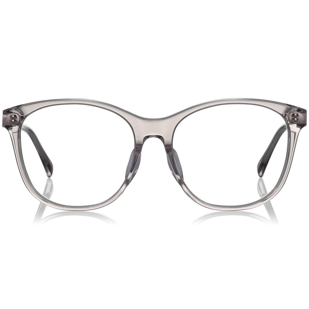 OWNDAYS × MAKIKO TAKIZAWA Gray Full Rim Wellington left side