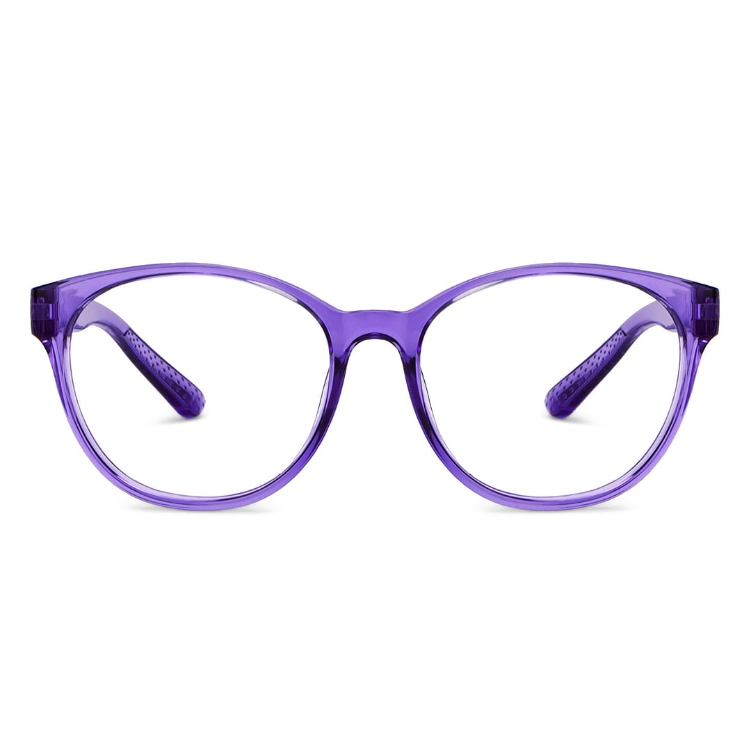 OJOS Purple Full Rim Round left side