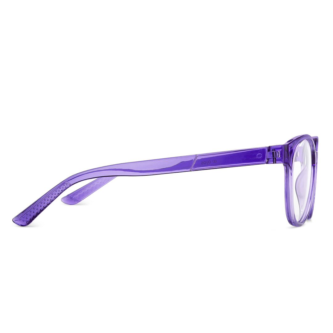OJOS Purple Full Rim Round left side