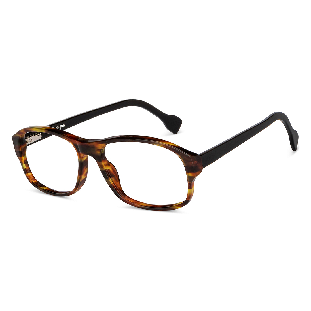 OJOS Tortoise Full Rim Square right side