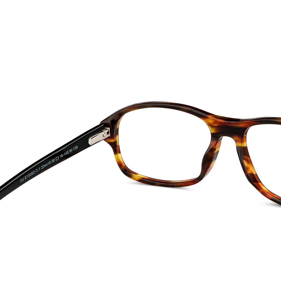 OJOS Tortoise Full Rim Square right side