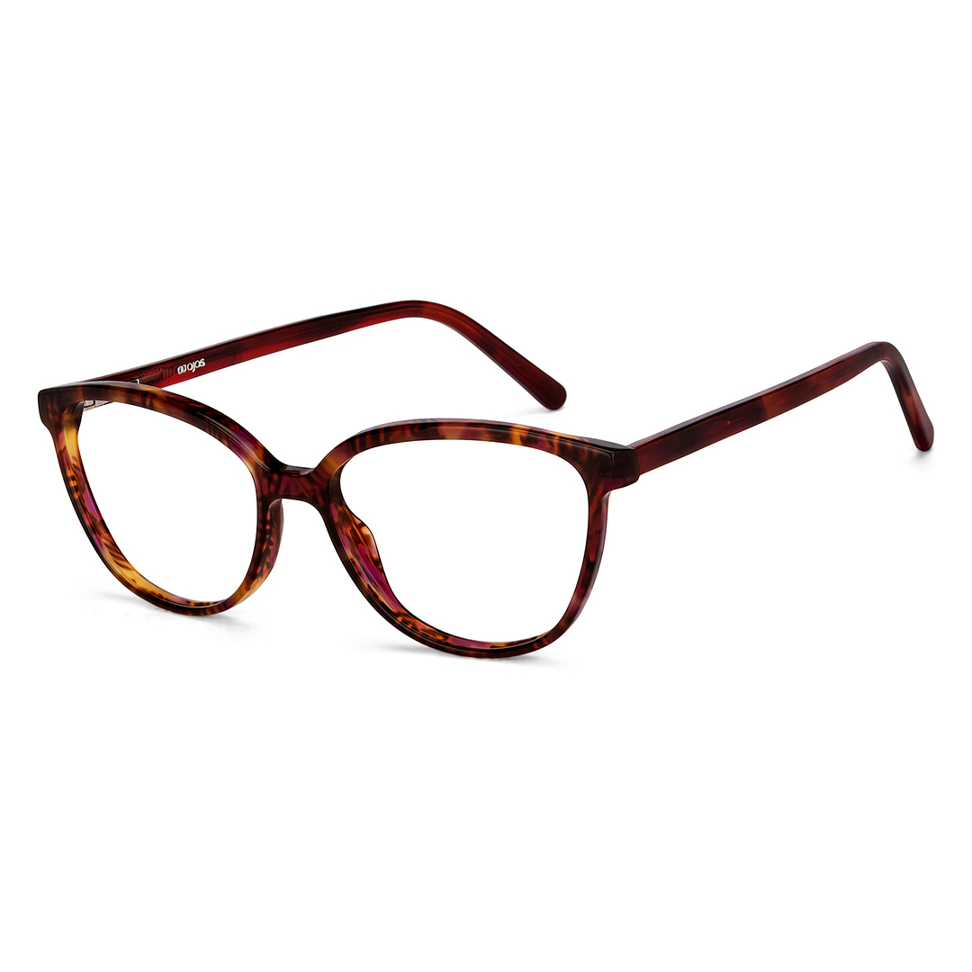 OJOS Tortoise Full Rim Cat Eye right side