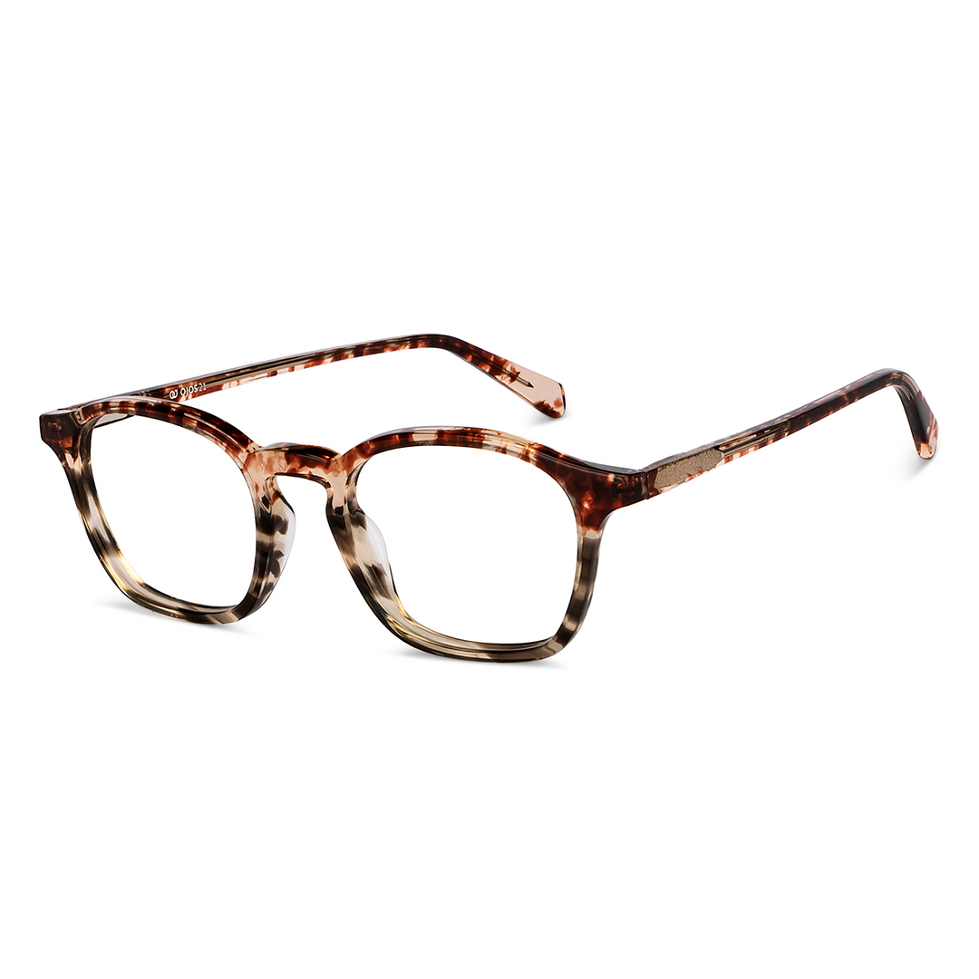 OJOS Tortoise Full Rim Rectangle right side