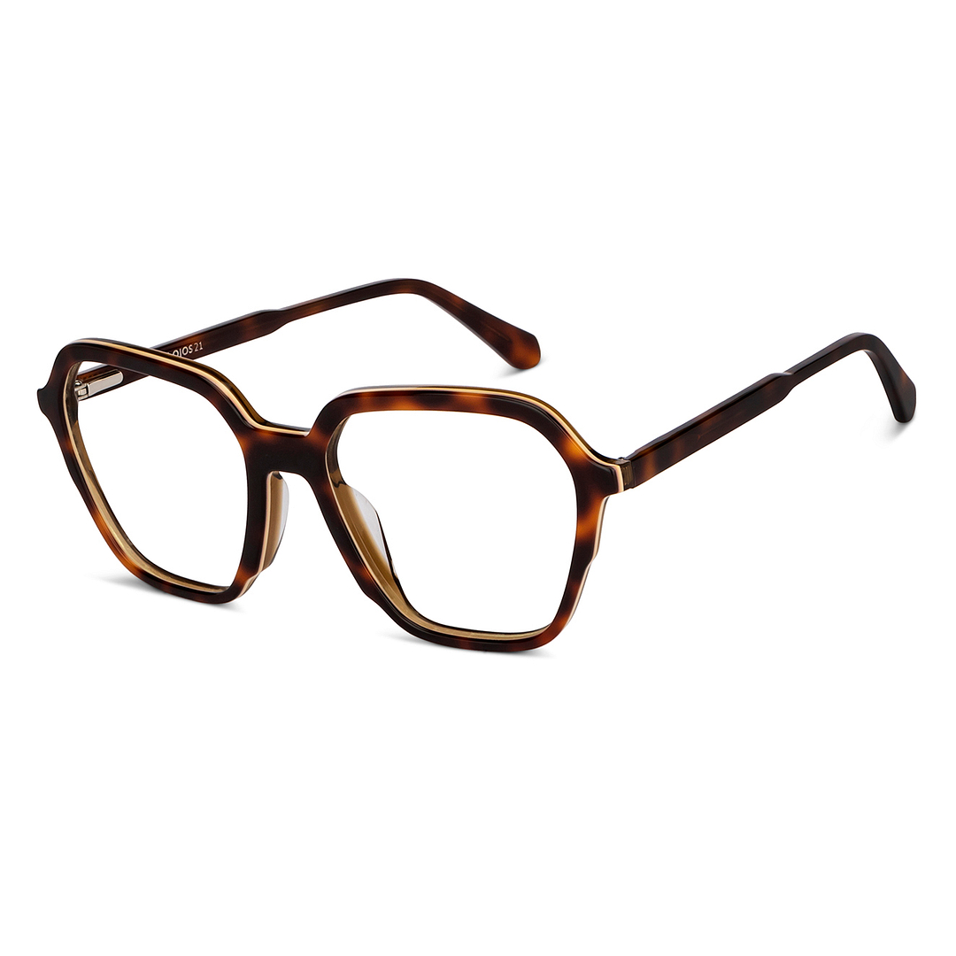 OJOS Tortoise Full Rim Square right side