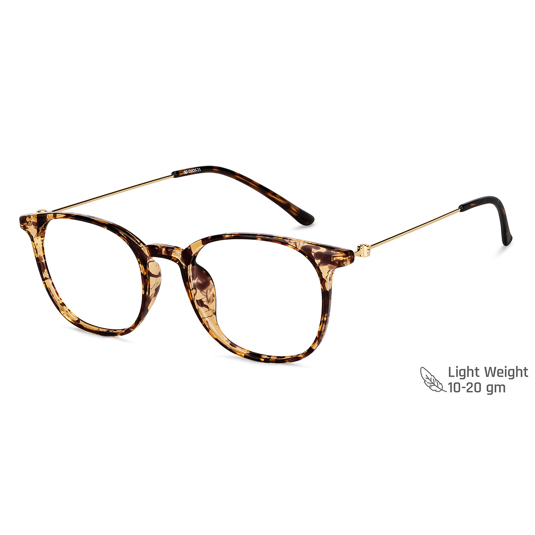 OJOS Tortoise Full Rim Square right side