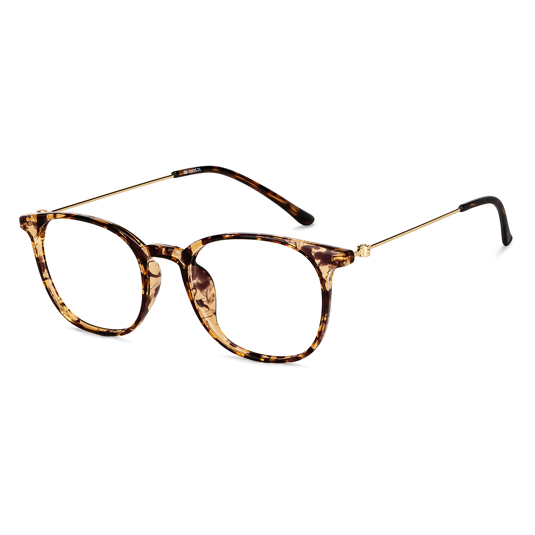 OJOS Tortoise Full Rim Square right side