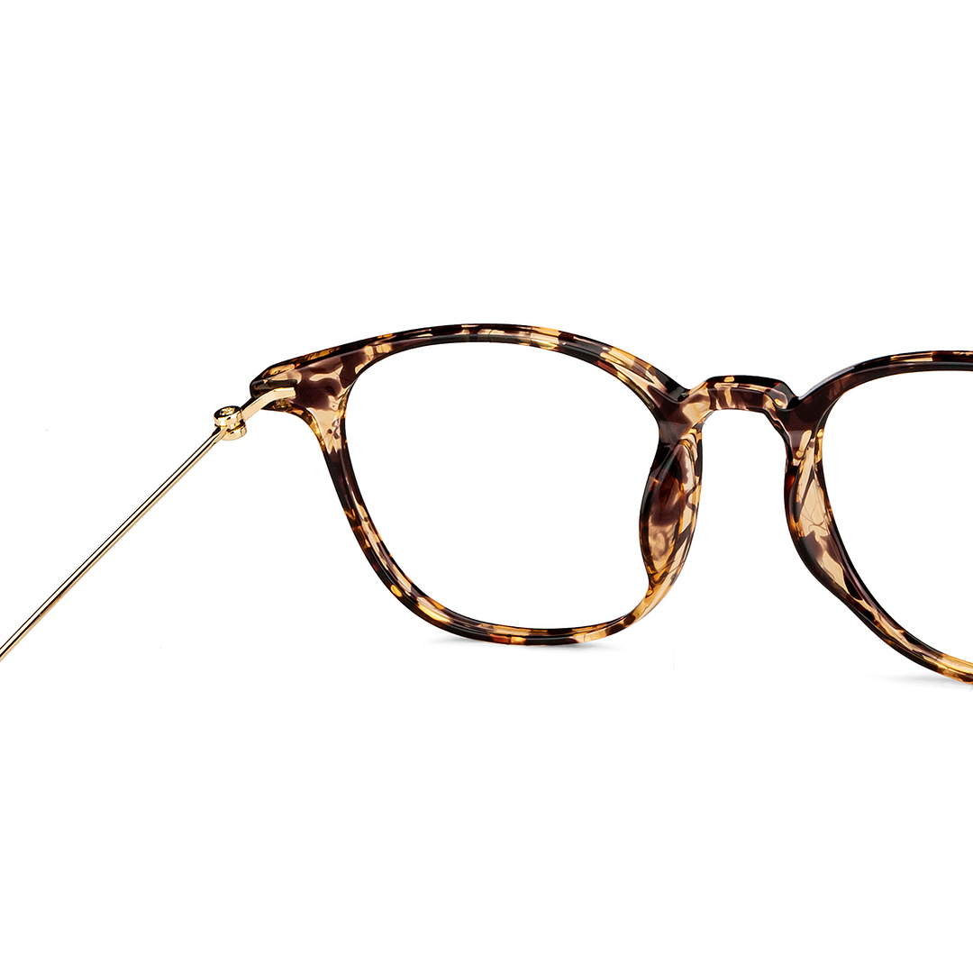 OJOS Tortoise Full Rim Square right side