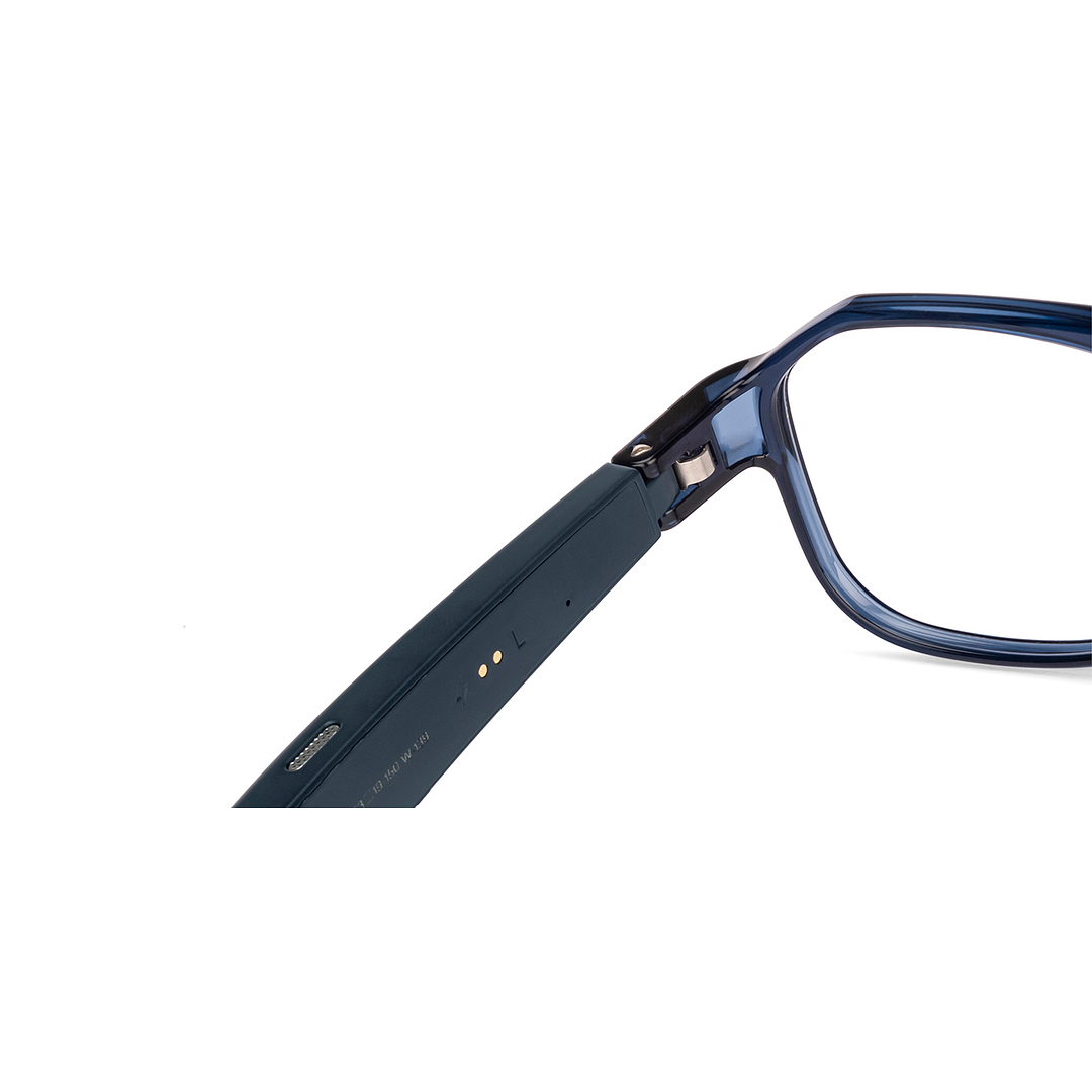 Phonic Blue Full Rim Square right side