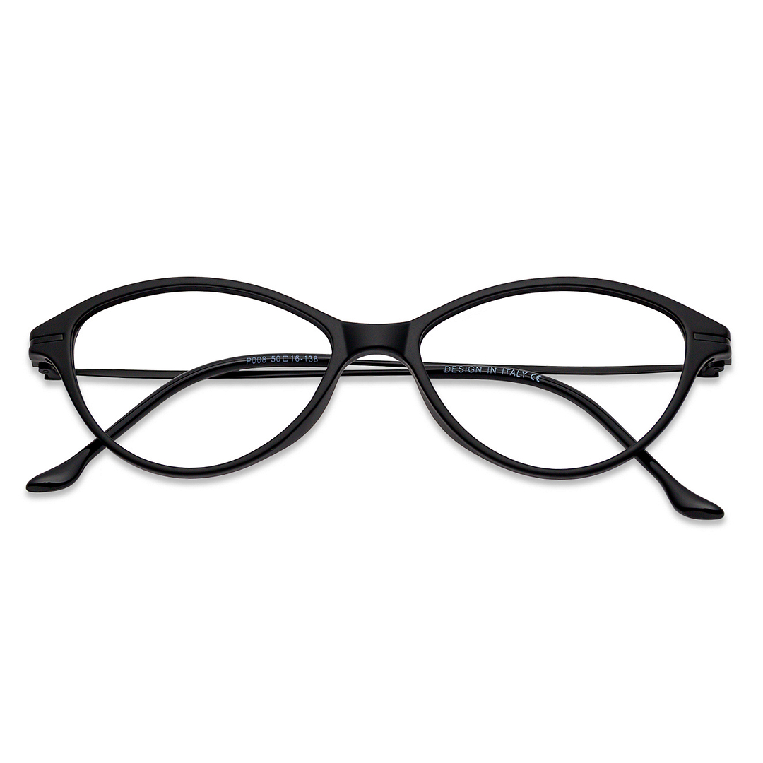 Lenskart Air Online Black Full Rim Cat Eye right side