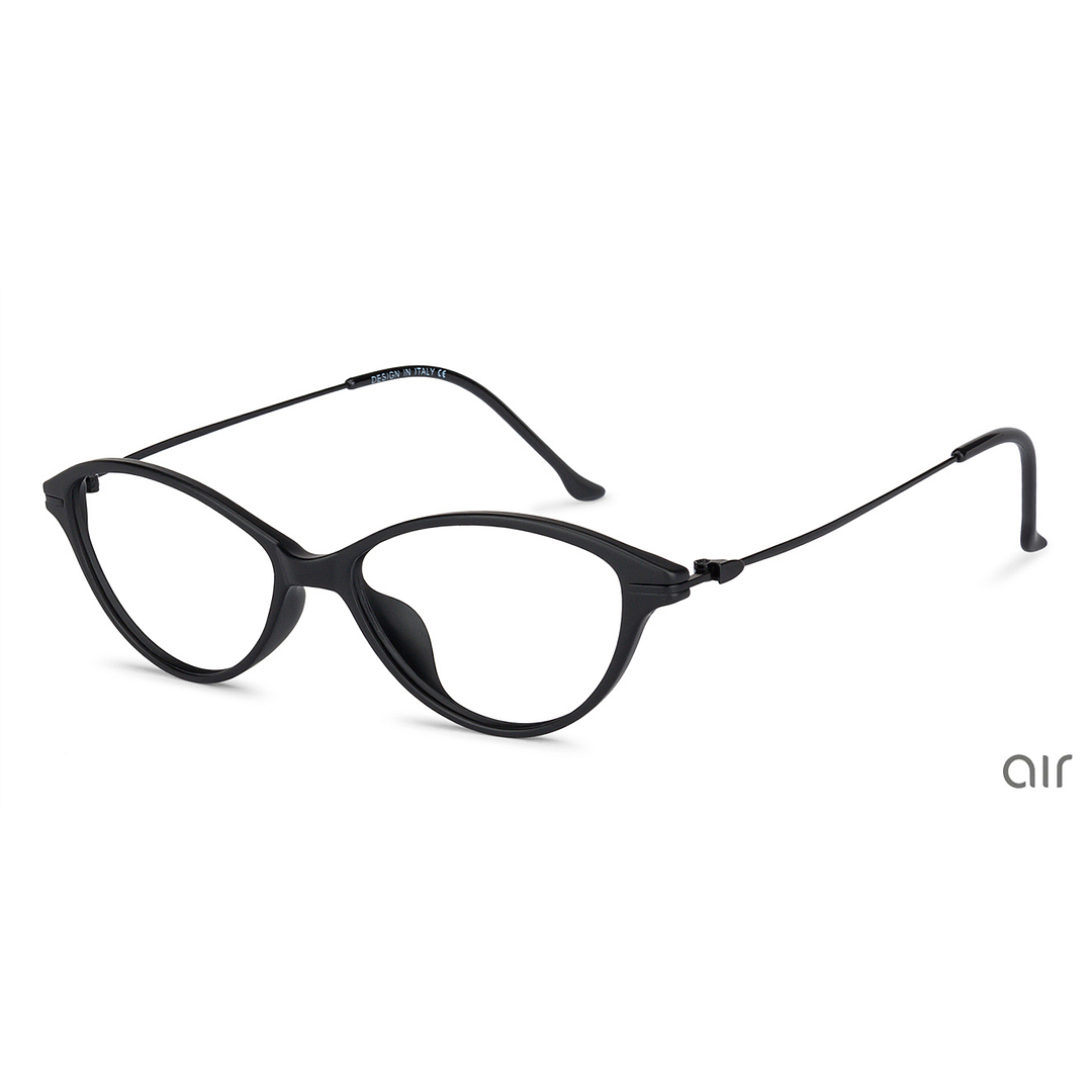Lenskart Air Online Black Full Rim Cat Eye right side