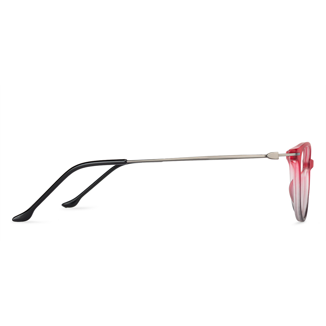 Lenskart Air Online Red Full Rim Cat Eye right side