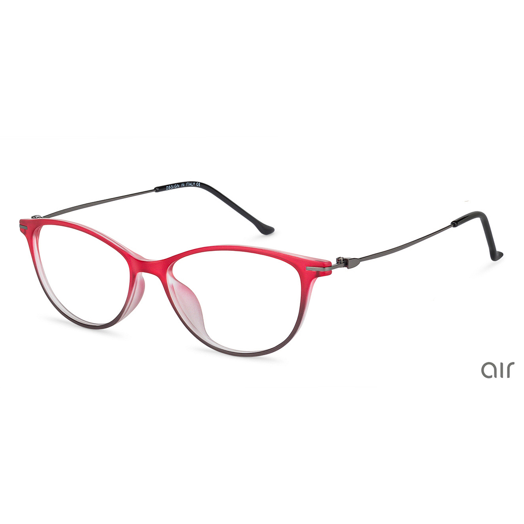 Lenskart Air Online Red Full Rim Cat Eye right side