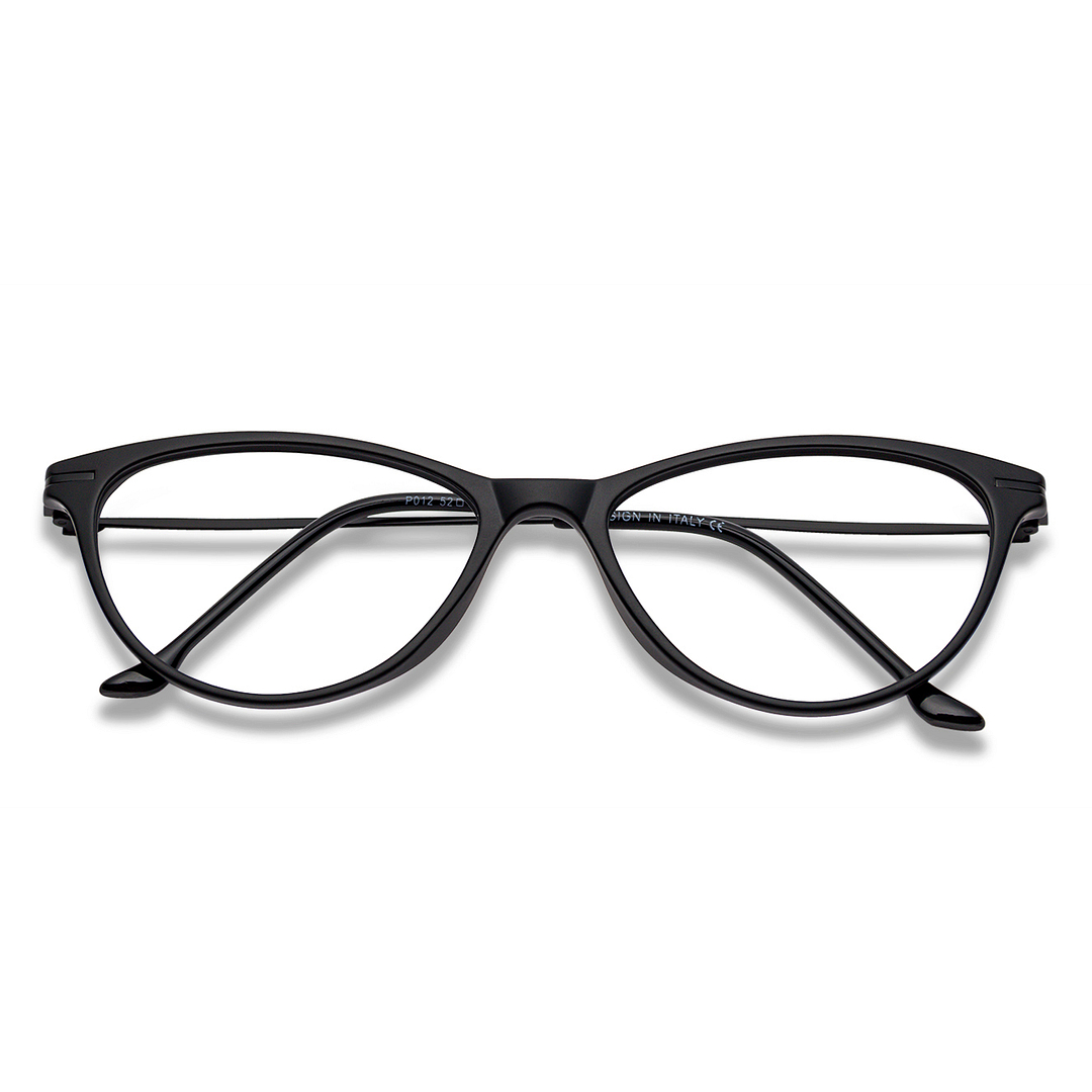 Lenskart Air Online Black Full Rim Cat Eye right side