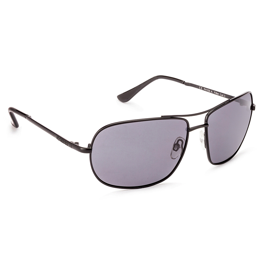 Polaroid Black Full Rim Rectangle right side