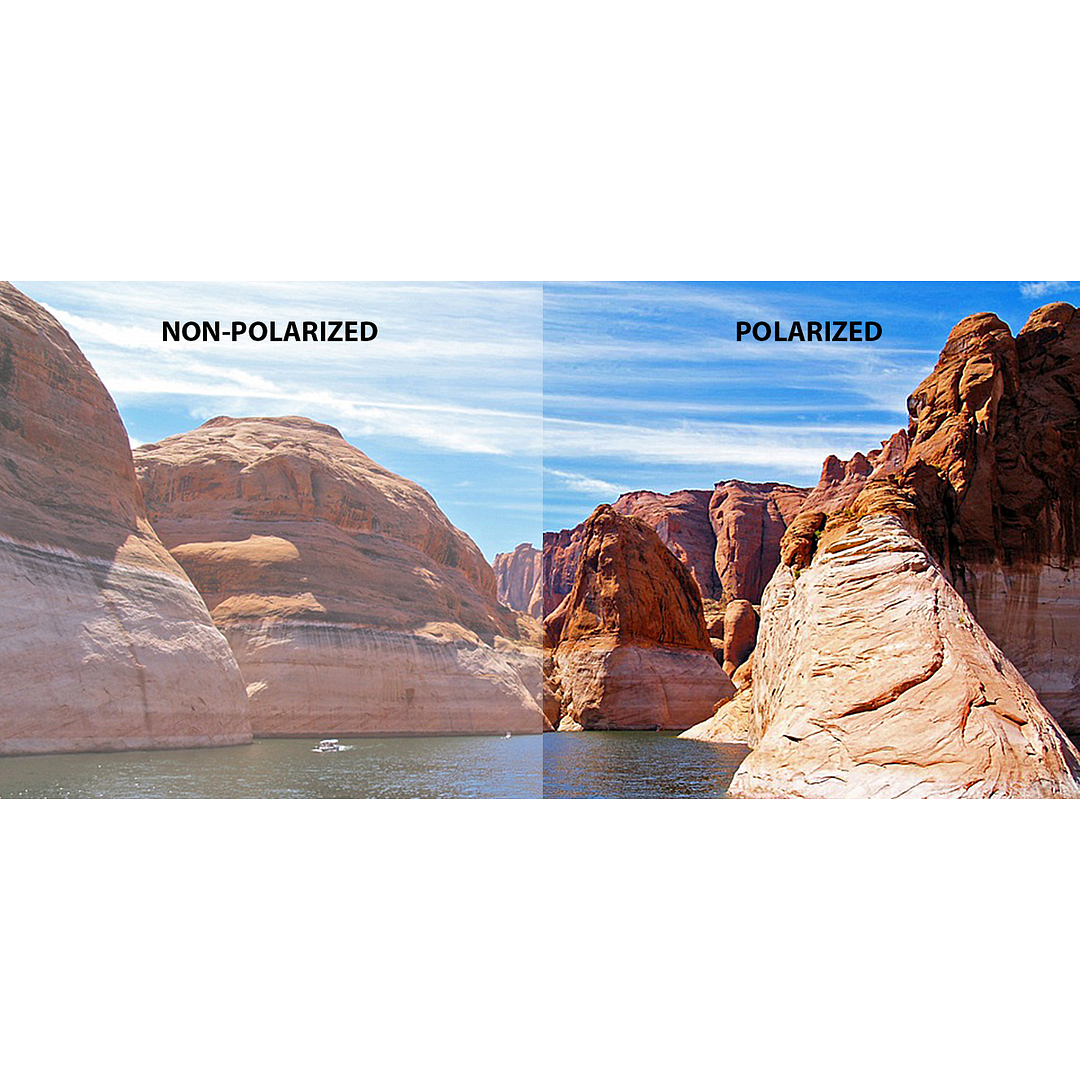 Polaroid Black Full Rim Square right side