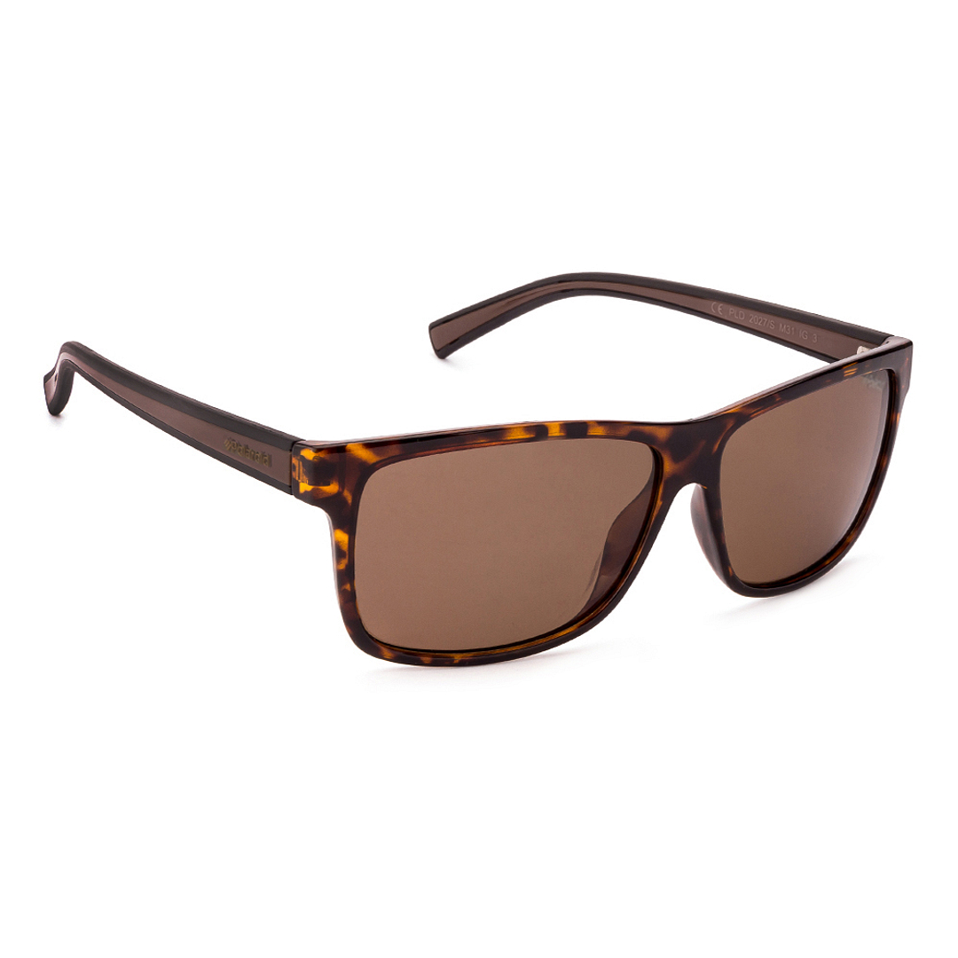 Polaroid Tortoise Full Rim Rectangle right side