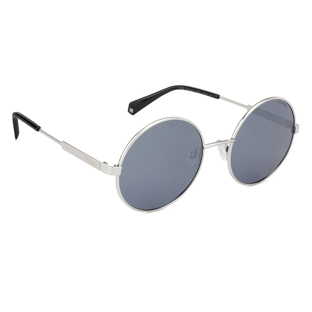 Polaroid Silver Full Rim Round right side
