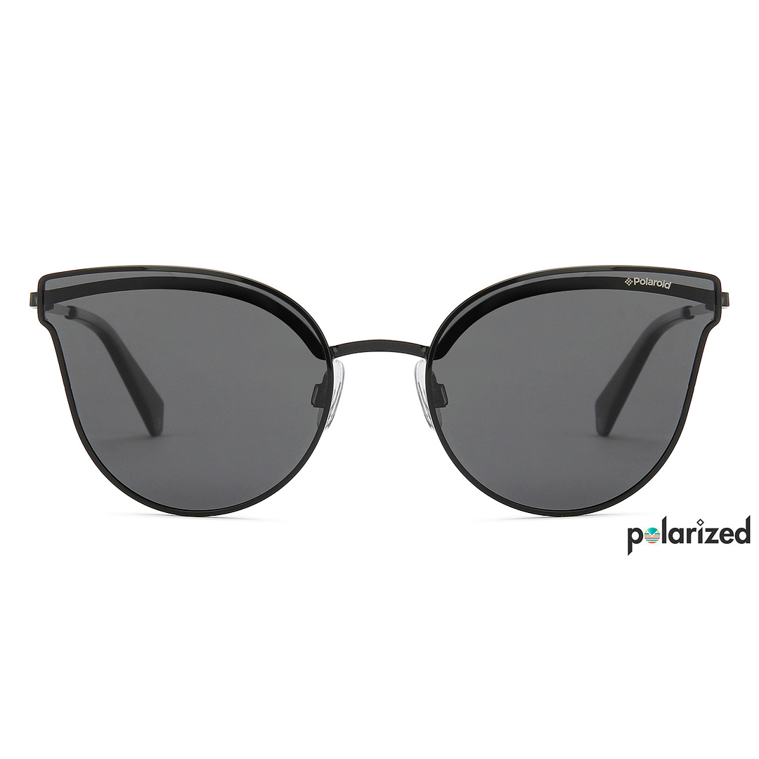 Polaroid Black Full Rim Cat Eye left side