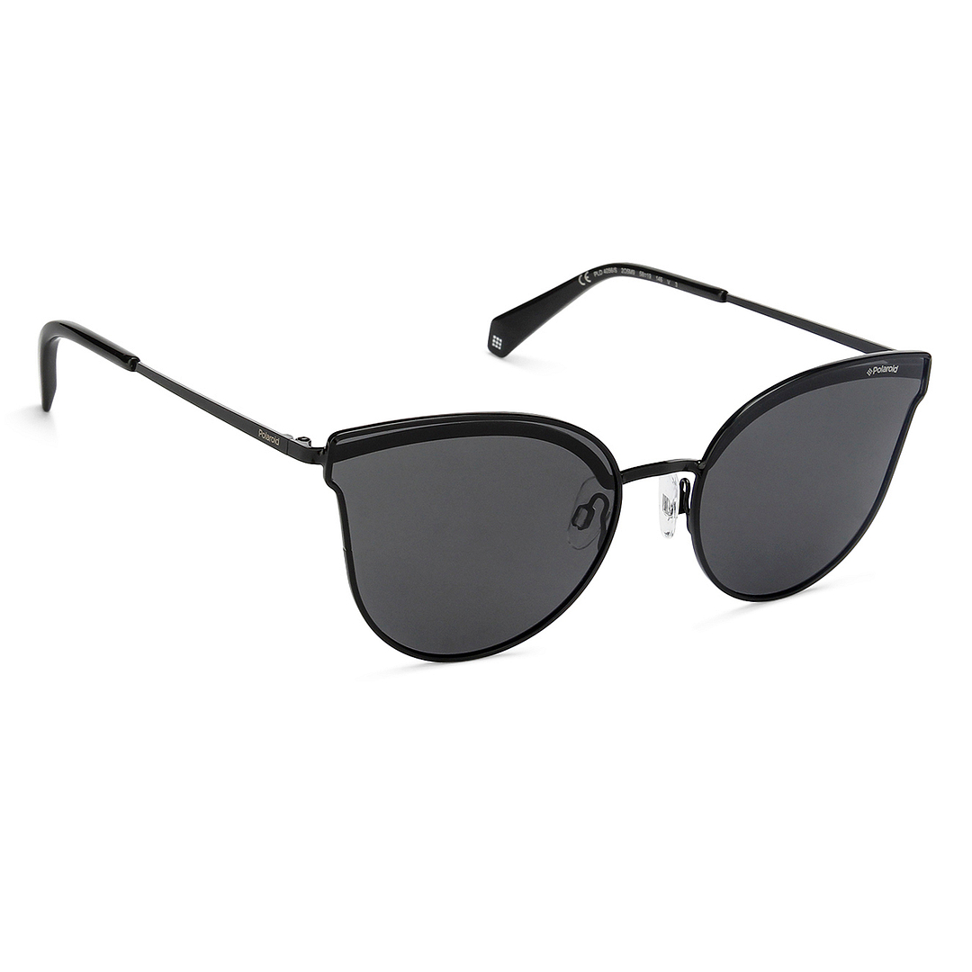 Polaroid Black Full Rim Cat Eye left side