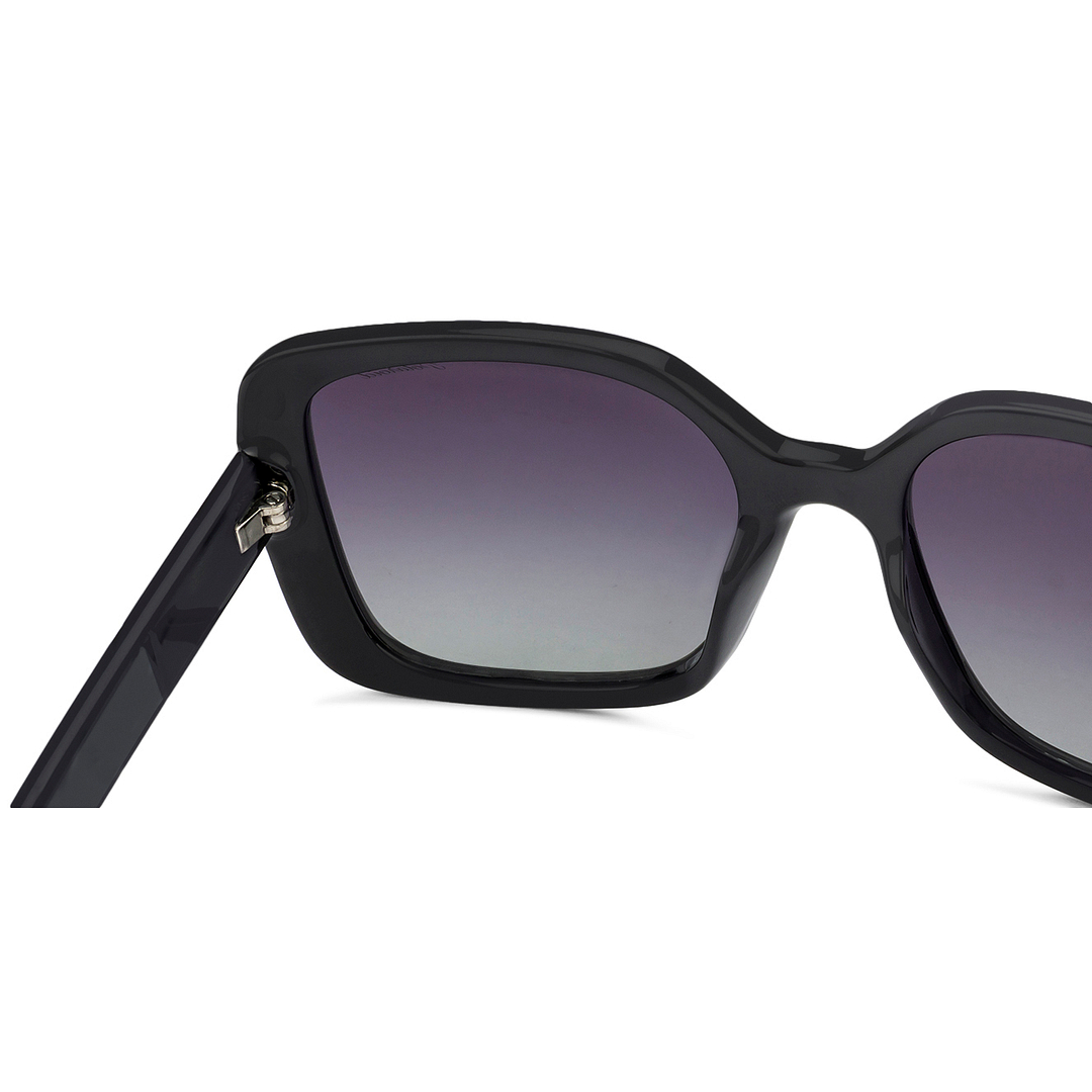 Polaroid Black Full Rim Square right side