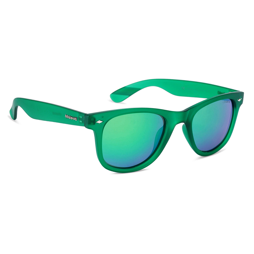 Polaroid Green Full Rim Square right side