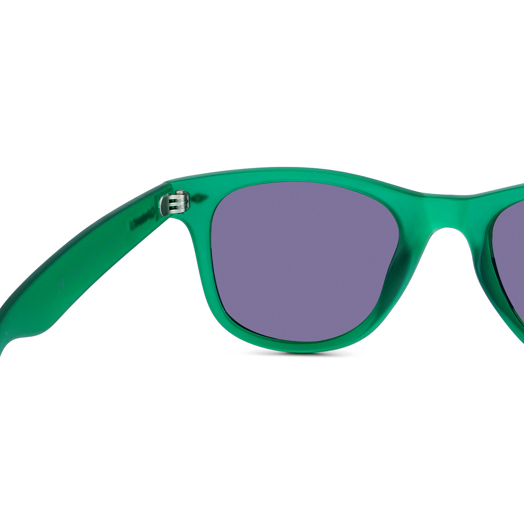 Polaroid Green Full Rim Square right side