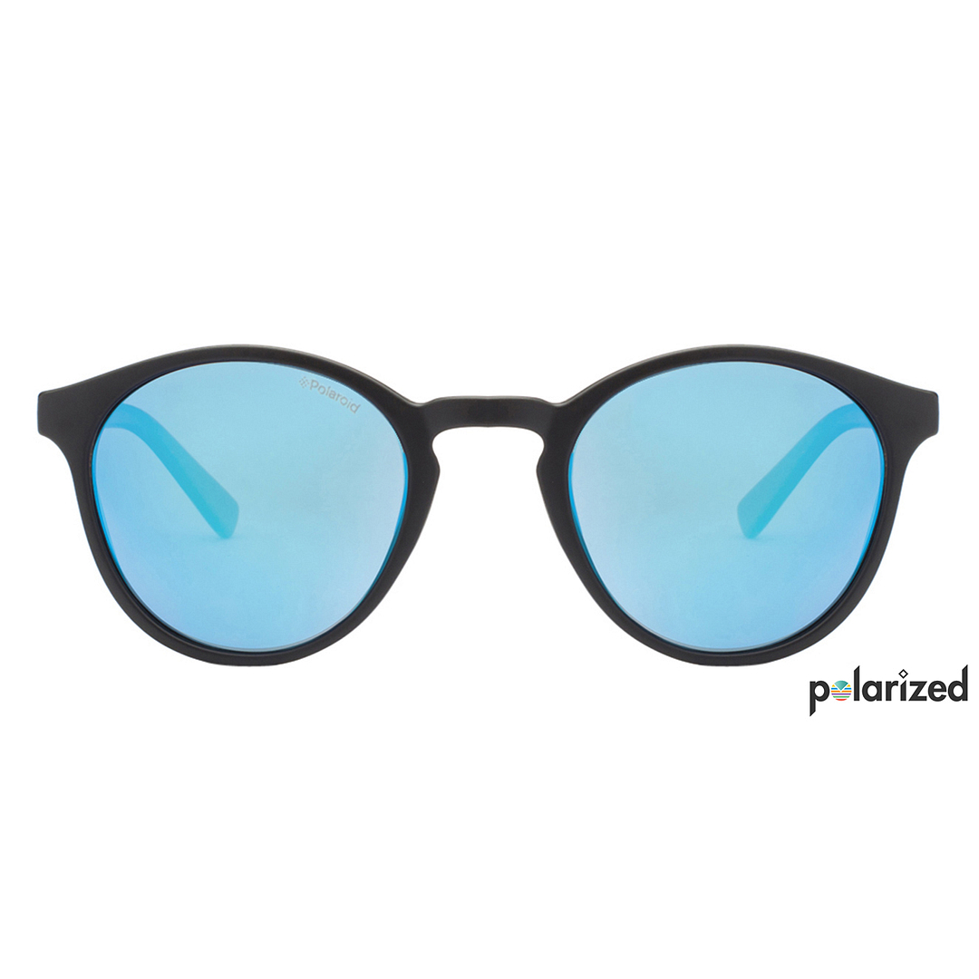 Buy Polaroid PLD6013 S Matte Black Blue Mirror Unisex  display picture 3