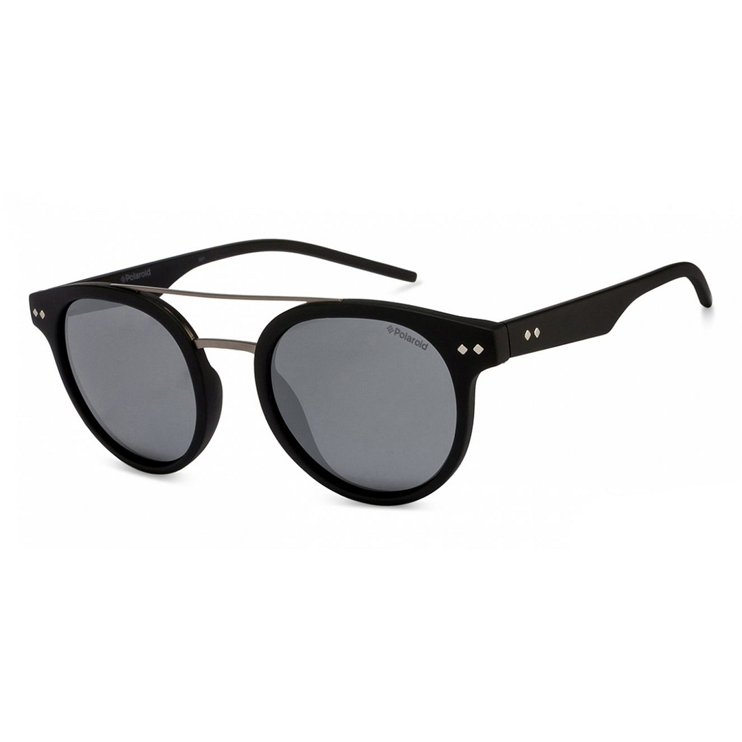Polaroid Black Full Rim Round left side