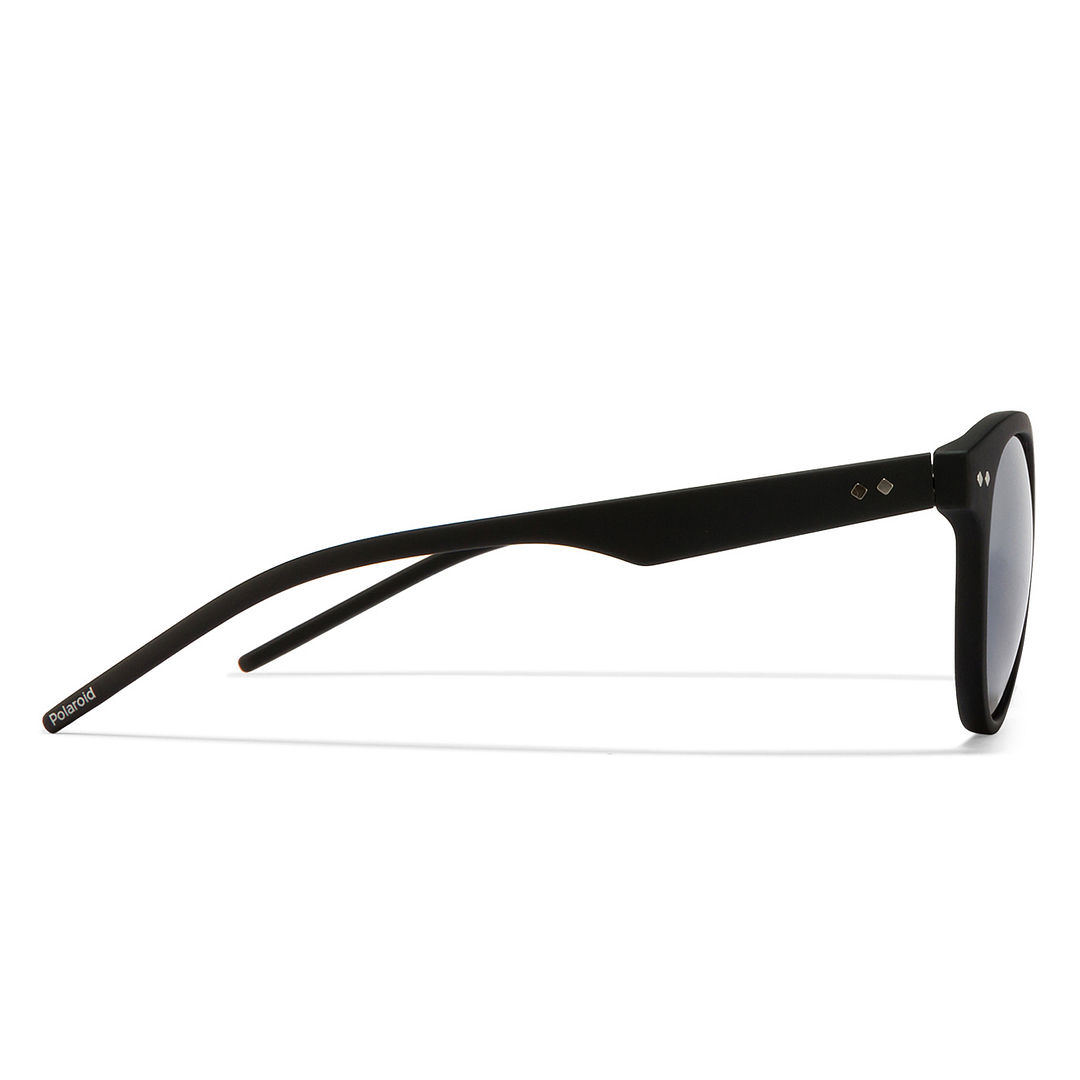 Polaroid Black Full Rim Round left side