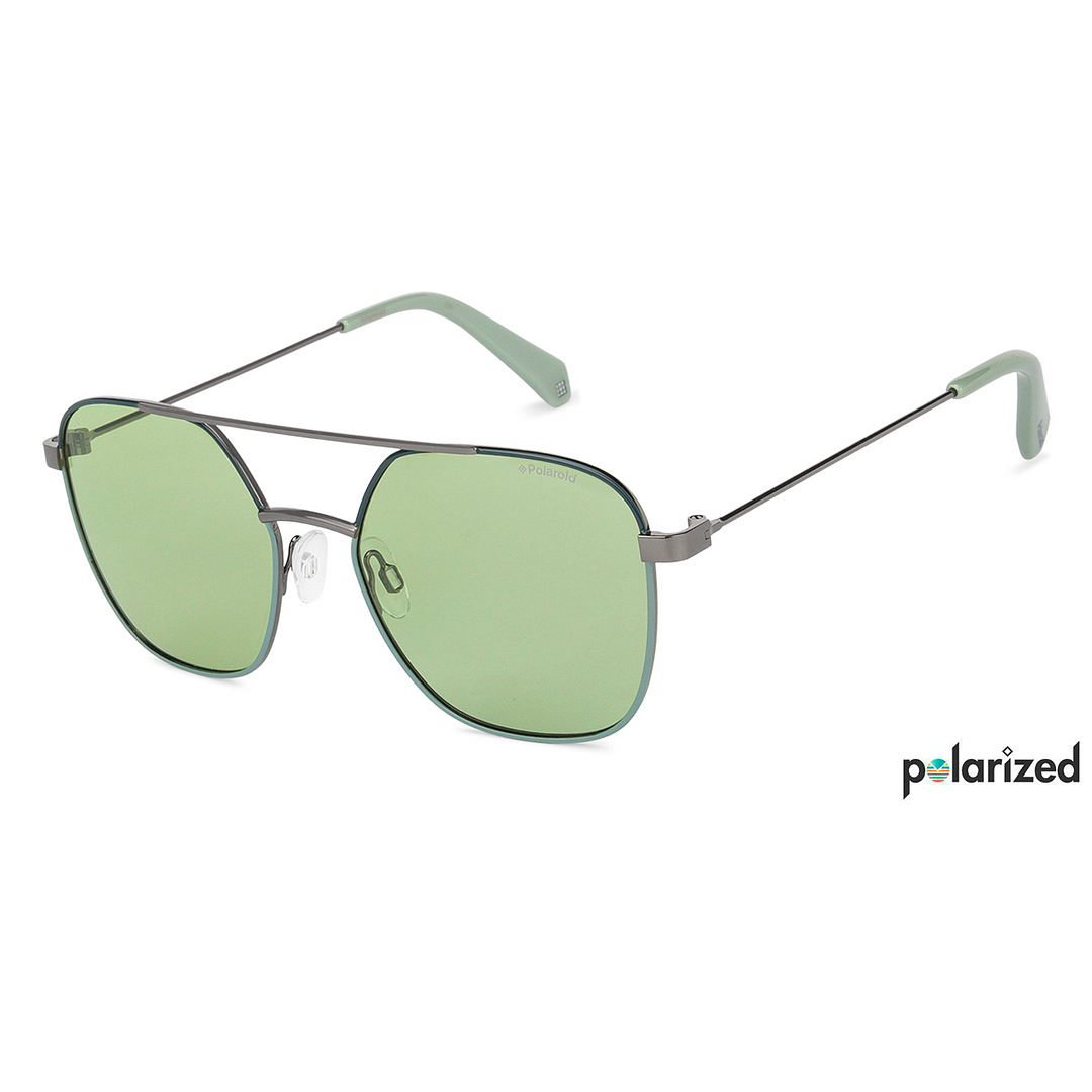Polaroid PLD 6058/S Occhiali Da Sole Unisex – Colore 1ED Verde, Lenti 56 Mm, Moda E Protezione, Custodia Inclusa - 4
