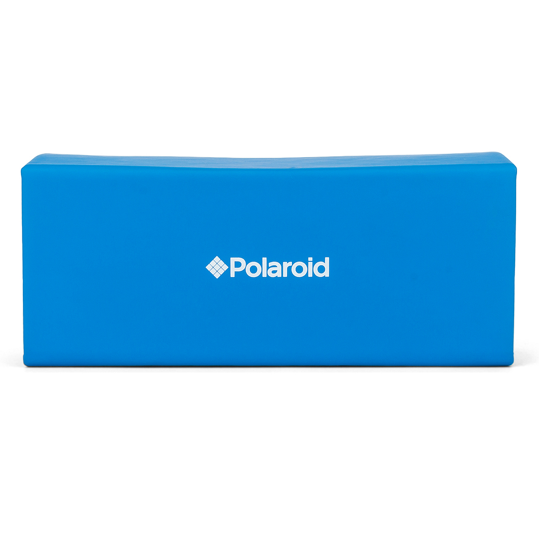 Polaroid Mid Gunmetal Full Rim Round right side