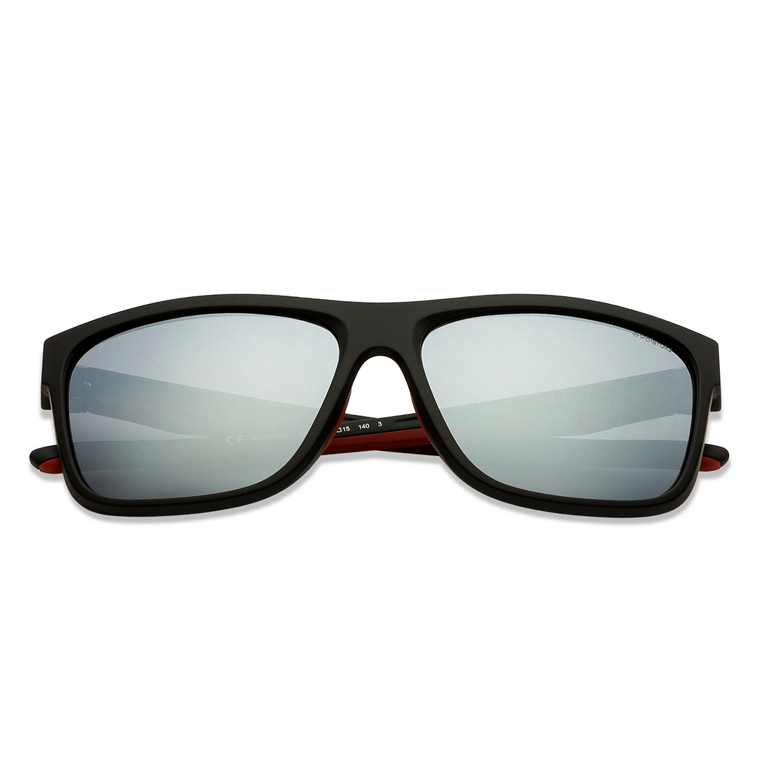 Buy Polaroid PLD7014 S Matte Black Grey Mirror OITEX Unisex