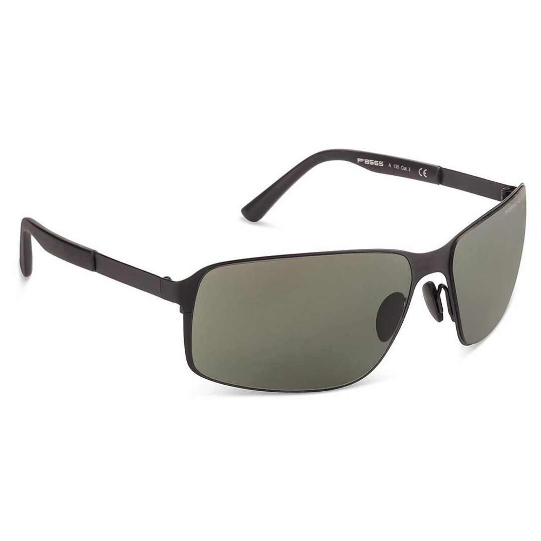 BRANDED Black Full Rim Rectangle left side