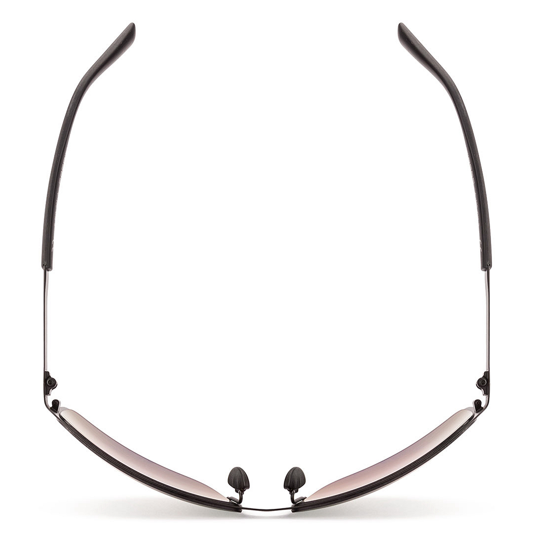 BRANDED Black Full Rim Rectangle right side