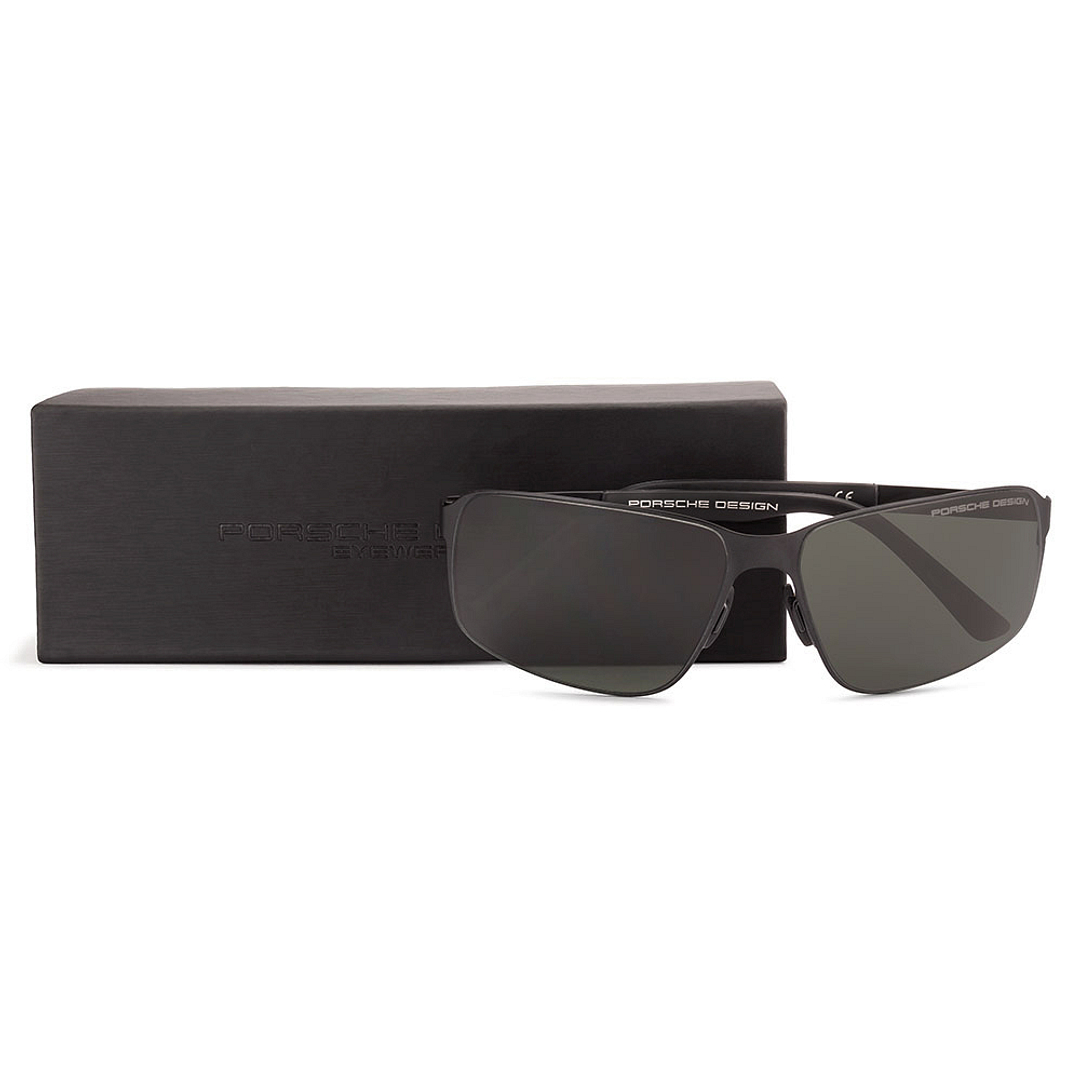 BRANDED Black Full Rim Rectangle left side