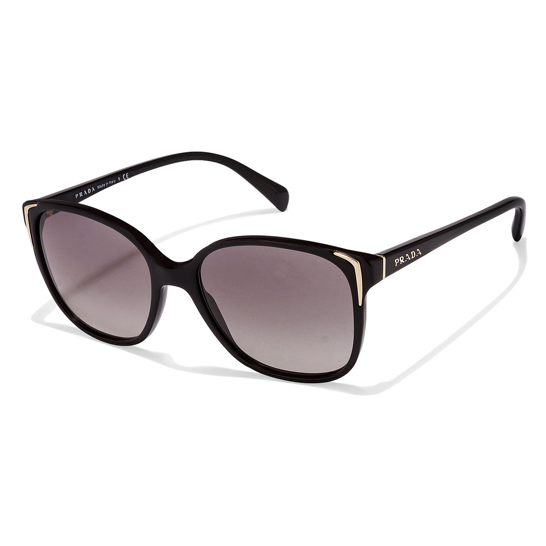 BRANDED Black Full Rim Geometric right side