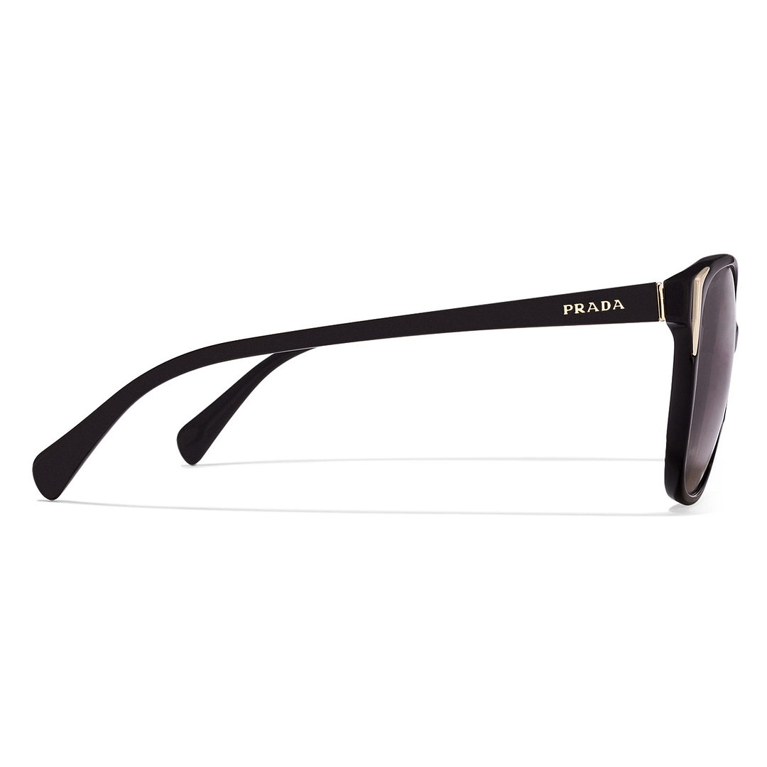 BRANDED Black Full Rim Geometric right side