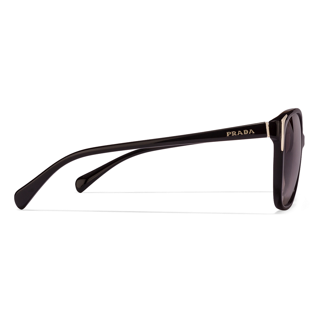 BRANDED Black Full Rim Square right side