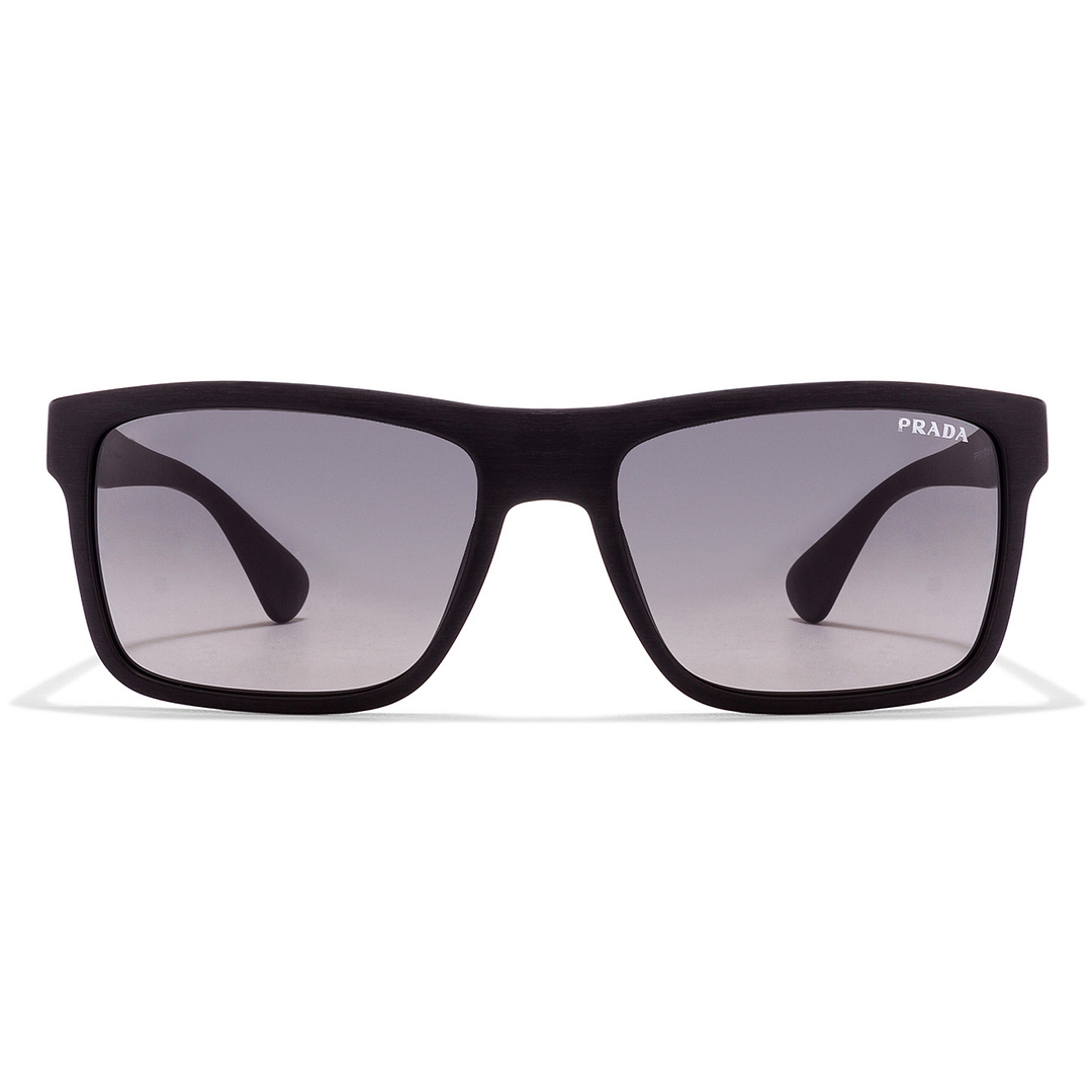 BRANDED Black Full Rim Rectangle left side