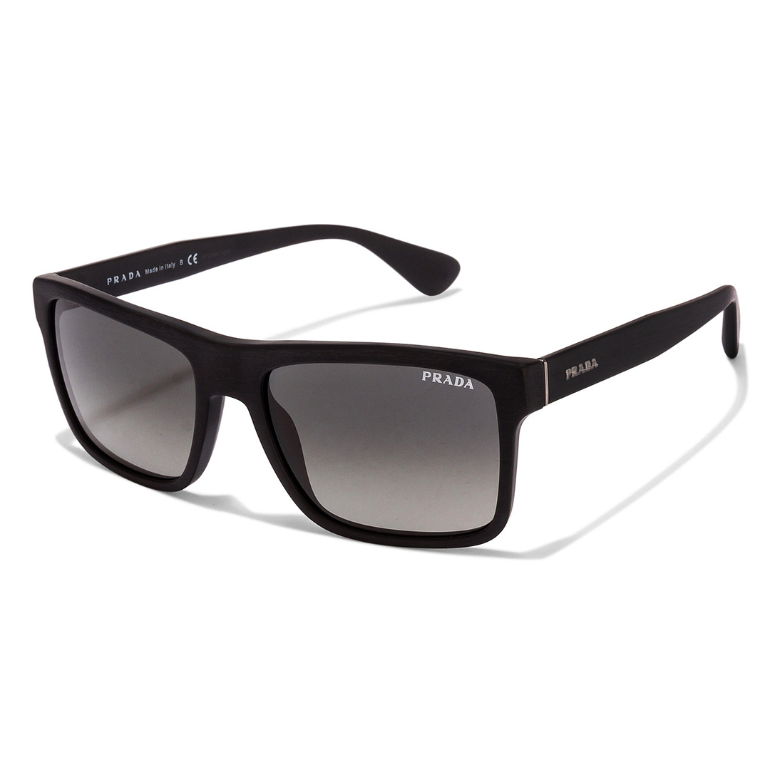 BRANDED Black Full Rim Rectangle right side