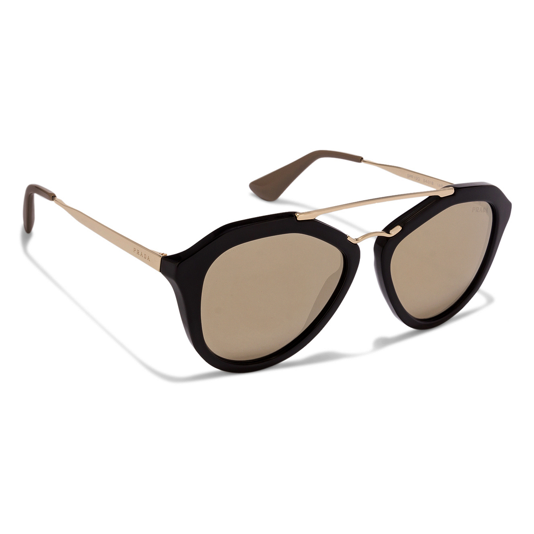 BRANDED Gold Full Rim Round left side