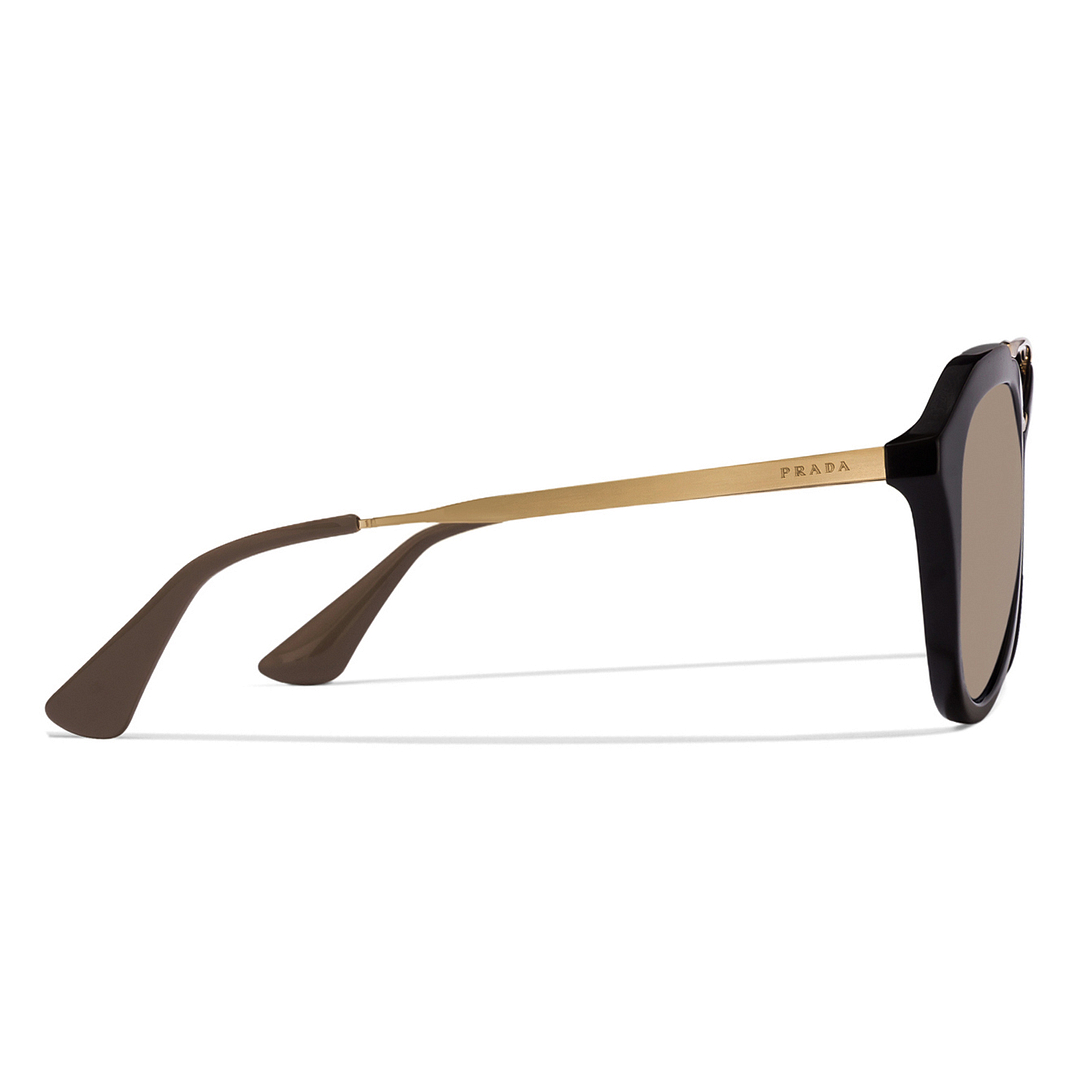 BRANDED Gold Full Rim Round right side