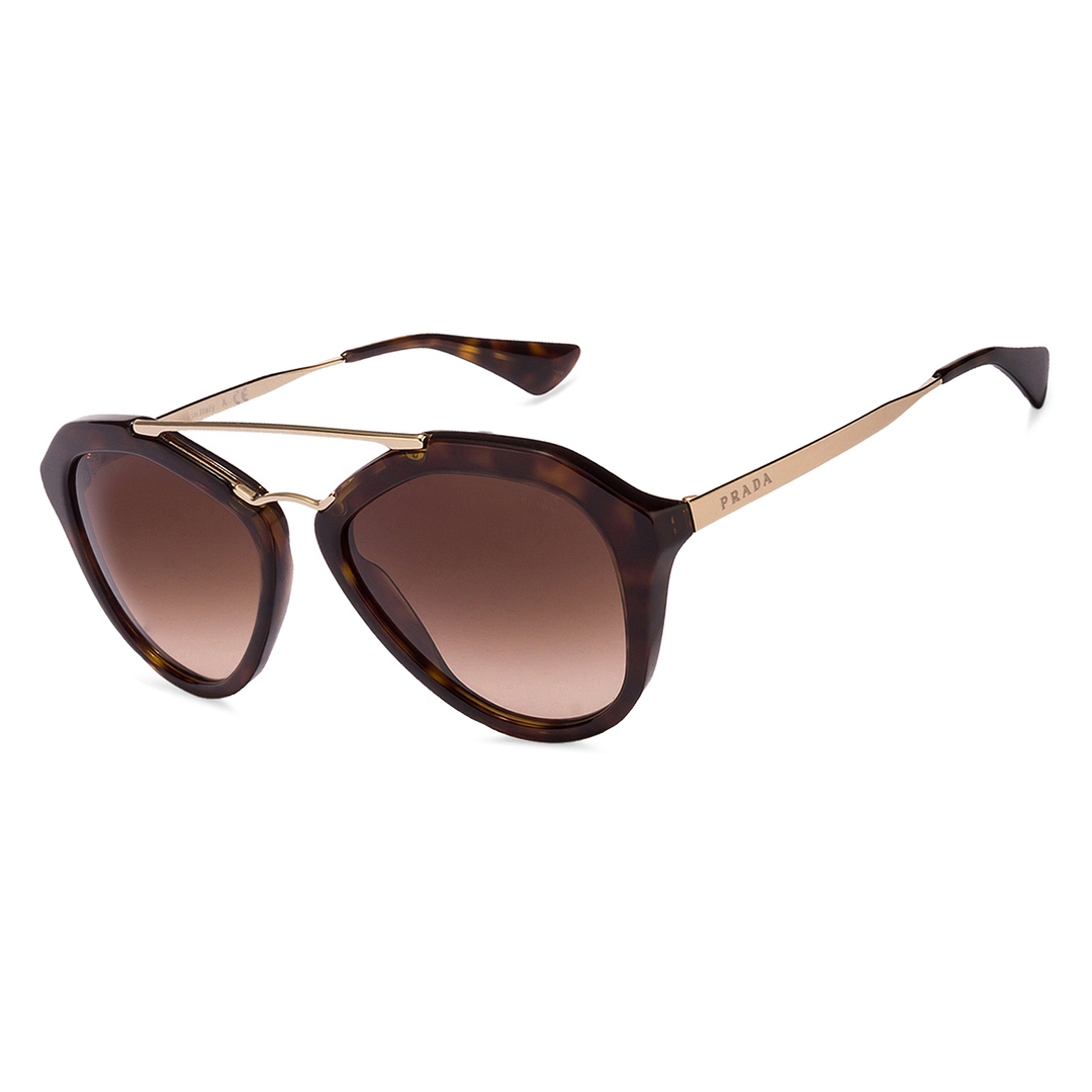 Buy Prada SPR12Q Brown Tortoise Gold Brown Gradient Women