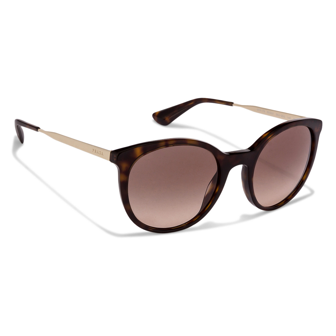 BRANDED Tortoise Full Rim Round left side