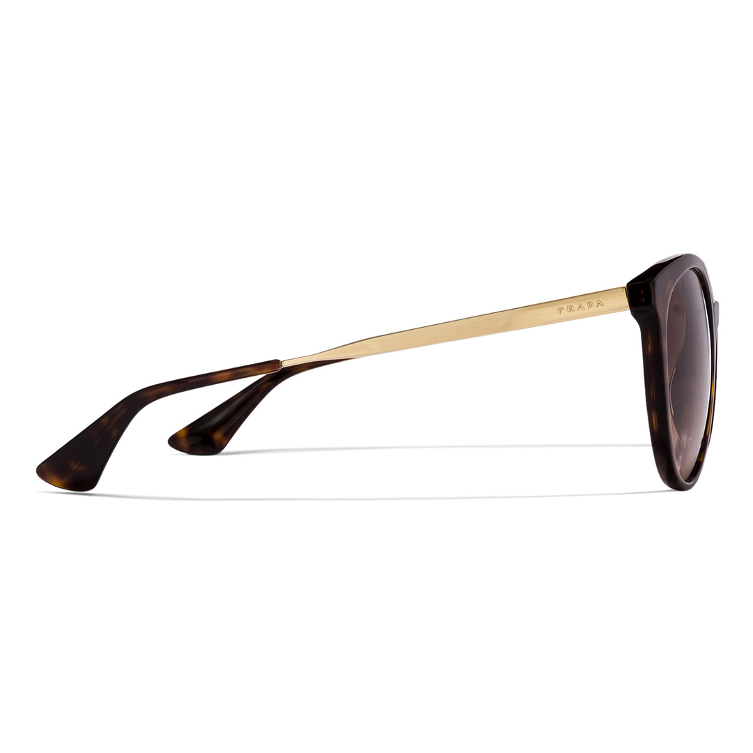 BRANDED Tortoise Full Rim Round right side