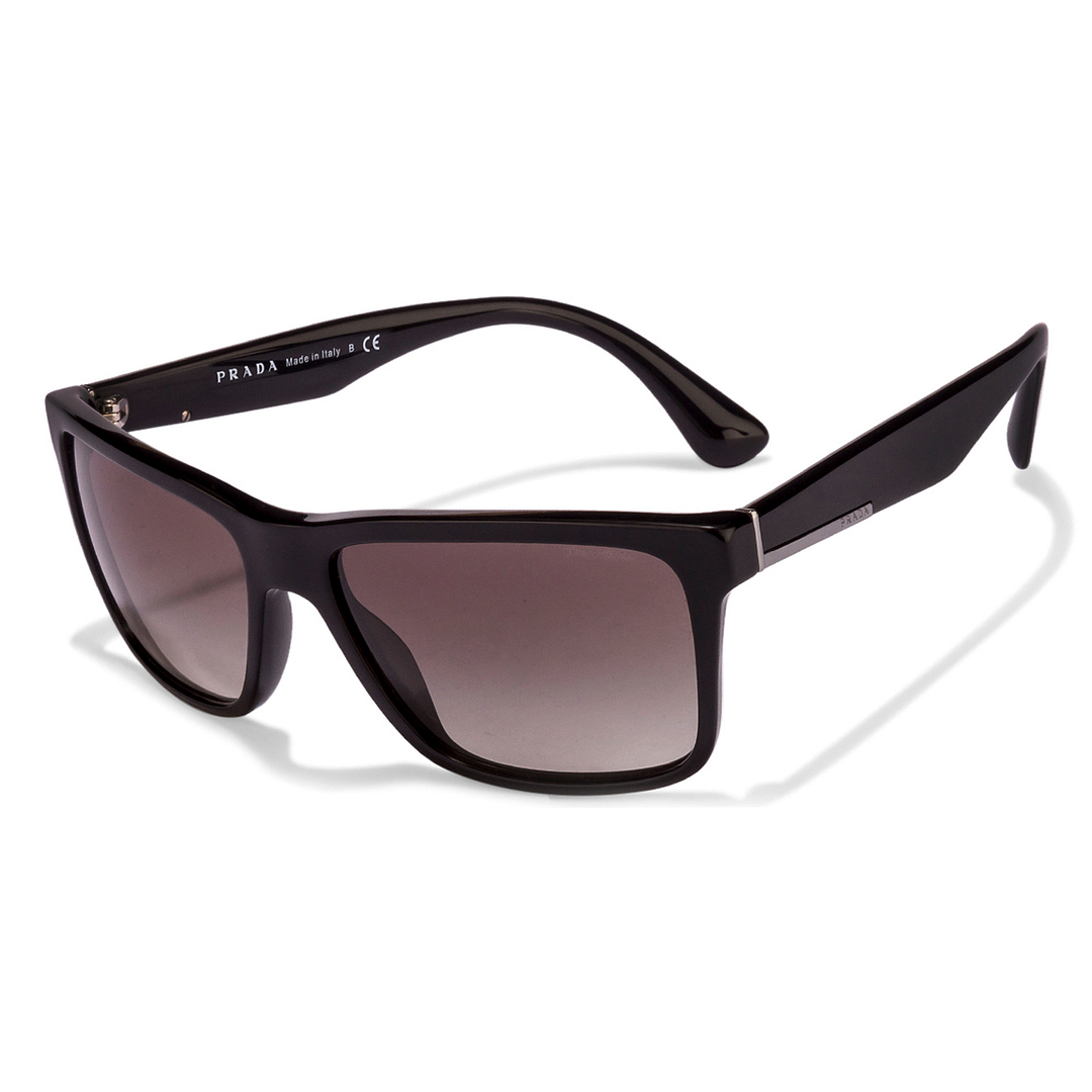 BRANDED Black Full Rim Rectangle right side