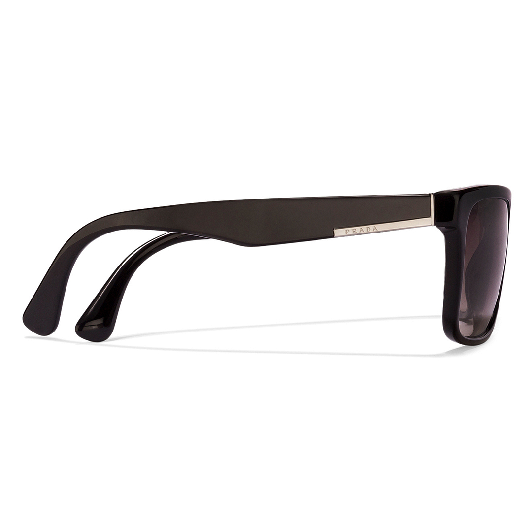 BRANDED Black Full Rim Rectangle right side